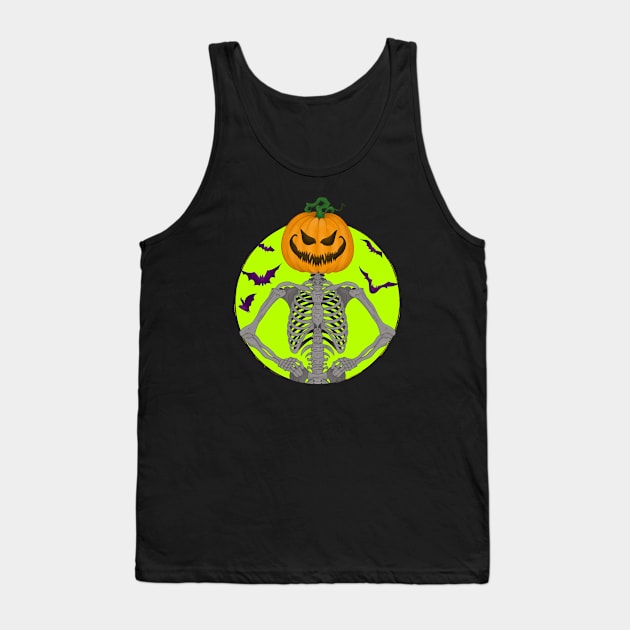 Pumpkin King Tank Top by ShutterStudios